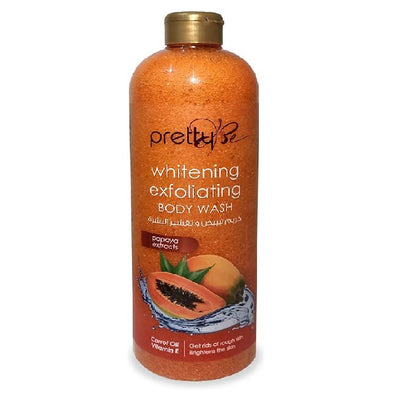 Pretty Be Brightening Exfoliating Body Wash Papaya Extracts