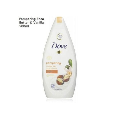 Dove Pampering Shea Butter & Warm Vanilla Body Wash -500ML