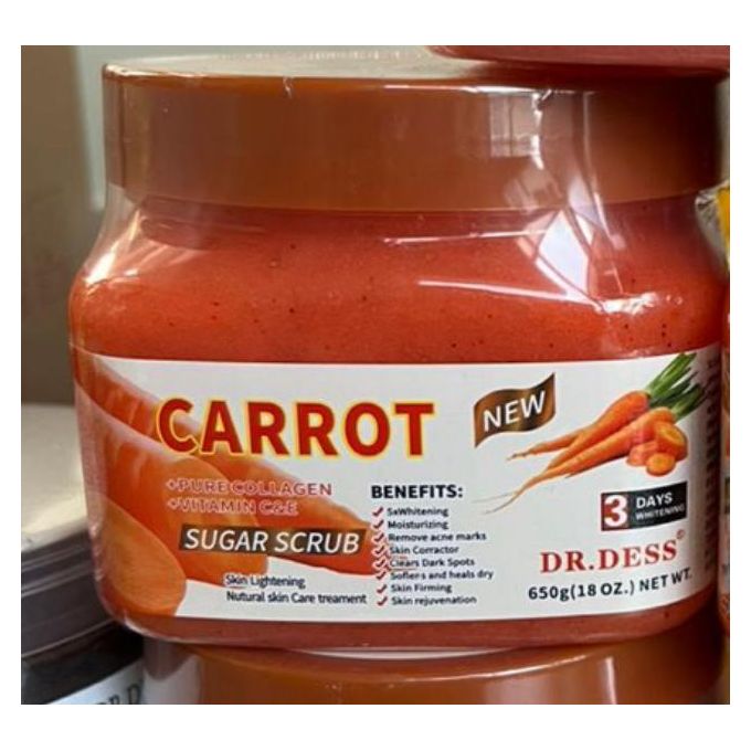 Dr. Dess Carrot Sugar Scrub