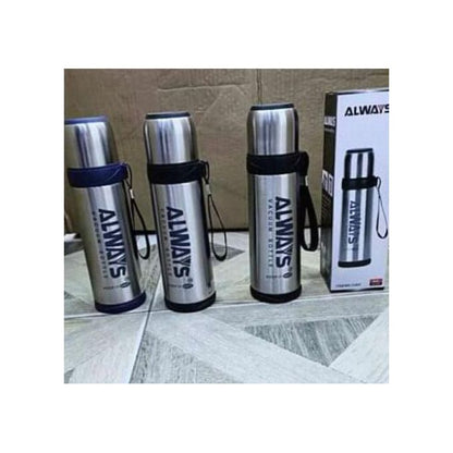 Double-Walled Stainless Steel Hot & Cold Vacuum Flask – 500ml