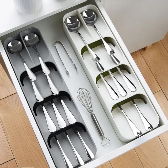 Kitchen Spoon, Knives, Fork Utensil Cutlery Organizer / Drawer Organizer