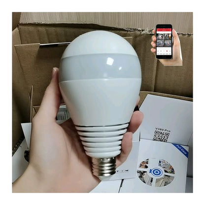 Panoramic 360° WiFi Light Bulb Nanny Camera