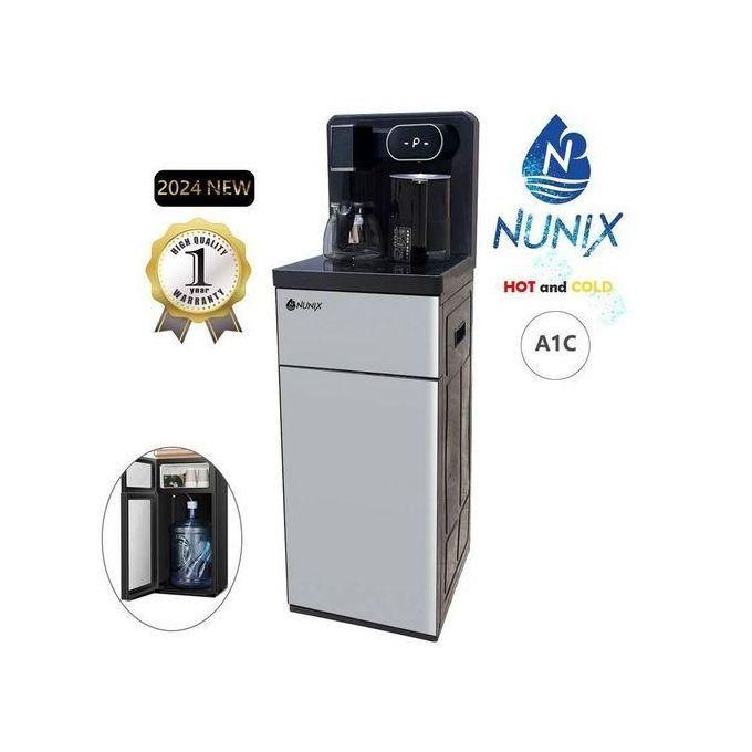 Nunix A1C Bottom-Load Hot & Cold Water Dispenser with Coffee Maker