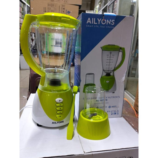 Ailyons FY‑1731 2‑in‑1 Blender with Grinder Machine
