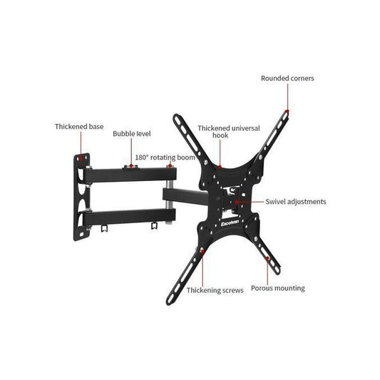 Swivel LED/LCD/Plasma Wall Mount (14–55 inch)