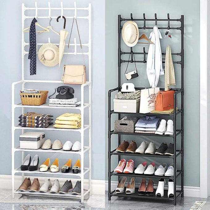5-Layer Multi-Functional Shoe & Hat Rack