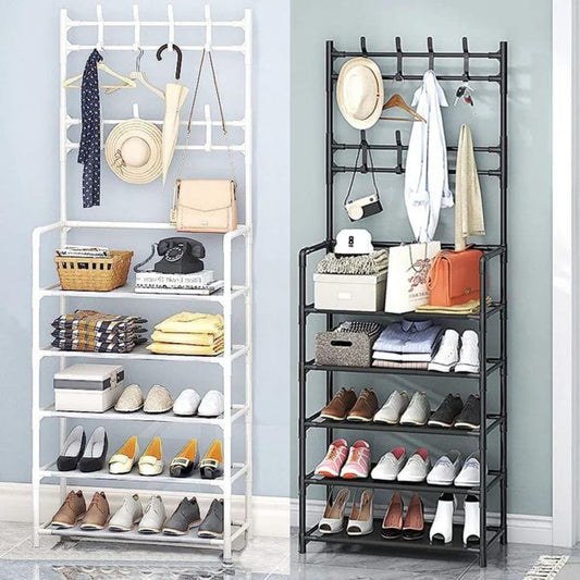 5-Layer Multi-Functional Shoe & Hat Rack