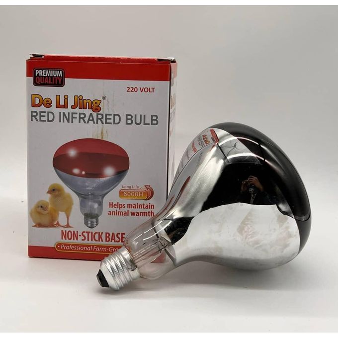 DE LI JING Red Infrared Chicken Bulb