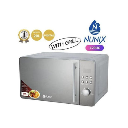 Nunix C20UG Digital Microwave Oven 20L with Grill