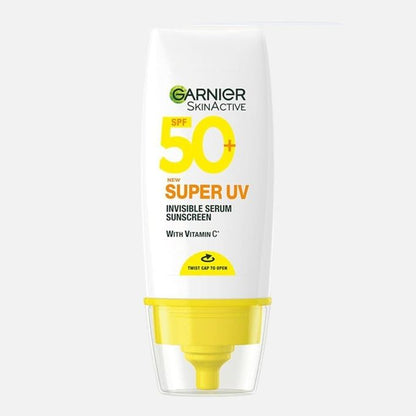 Garnier SkinActive Super UV Invisible Sunscreen SPF50 with Vitamin C