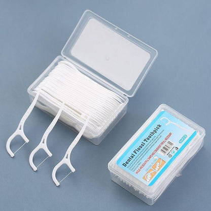Toothpick Floss Dental Floss Picks for Teeth Whitening