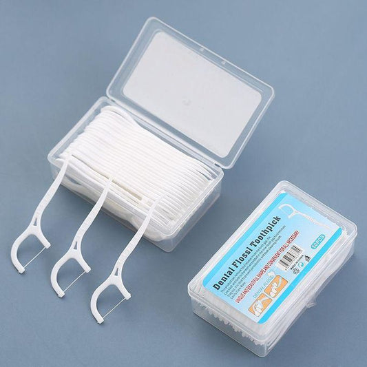 Toothpick Floss Dental Floss Picks for Teeth Whitening