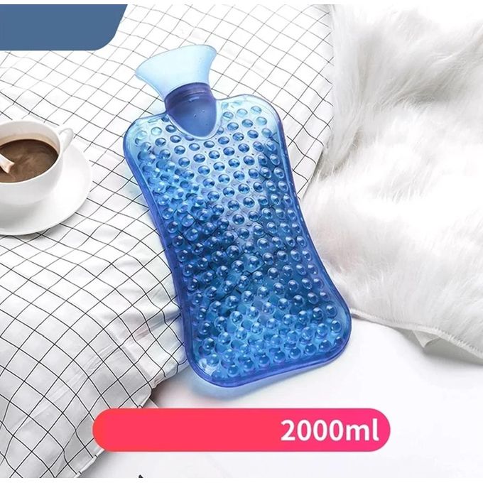 2L Hot Water Bottle – Pain Relief Heating Pad for Neck, Joints & Period Cramps
