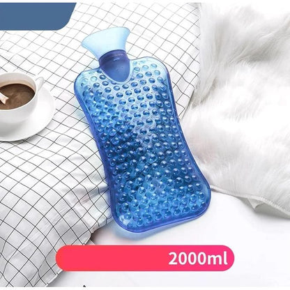 2L Hot Water Bottle – Pain Relief Heating Pad for Neck, Joints & Period Cramps