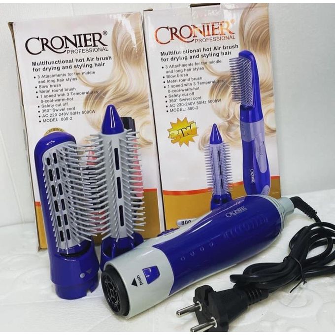 Cronier Professional 3-in-1 Hot Air Brush