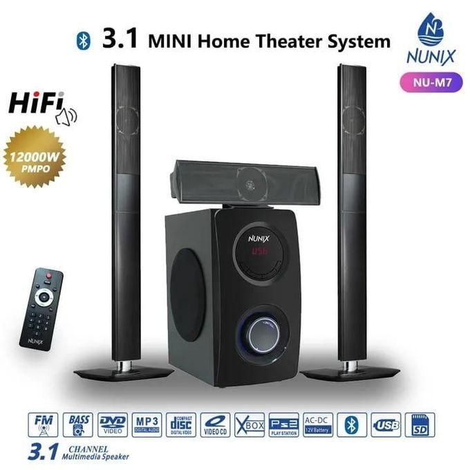 Nunix 3.1 CH NU-M7 Home Theater Speaker System