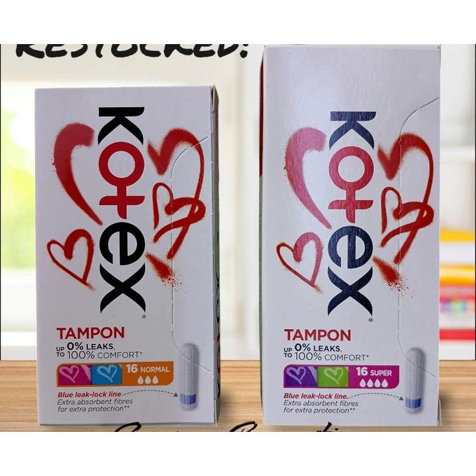 Kotex Tampons Super – 16 pcs