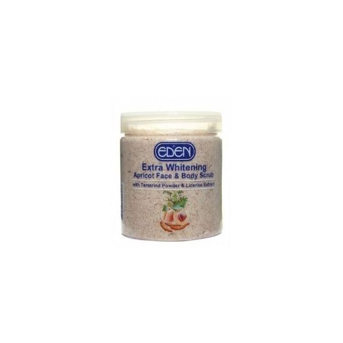 Eden Extra Whitening Apricot Scrub for Face and Body