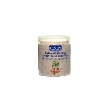 Eden Extra Whitening Apricot Scrub for Face and Body
