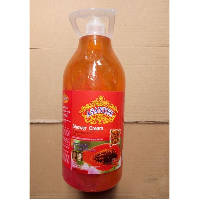 Asantee Papaya & Honey Essence Shower Cream