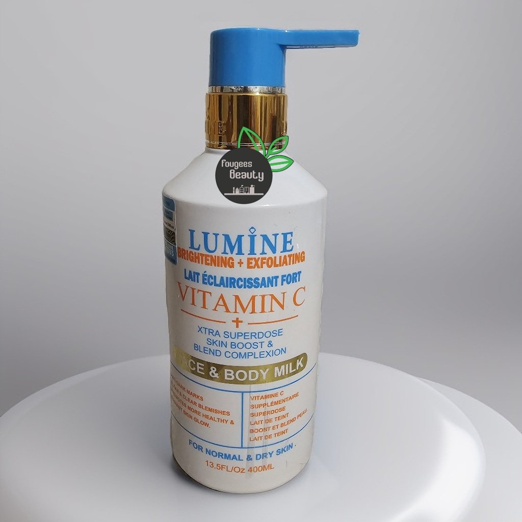 Lumine Brightening + Exfoliating Vitamin C Face And Body Milk - 400ml