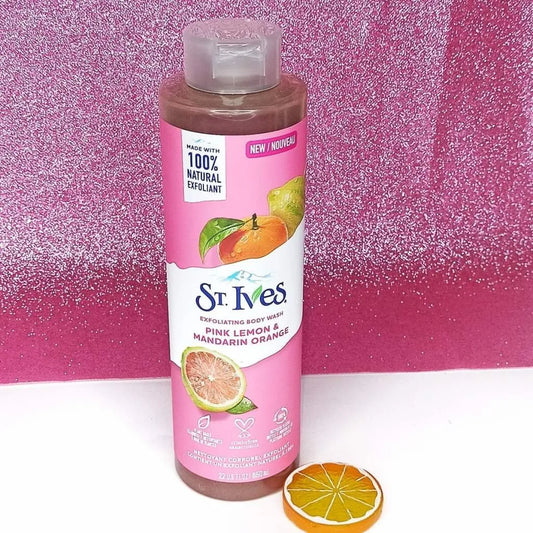 St. Ives Fresh Peach & Jasmine Exfoliating Body Wash