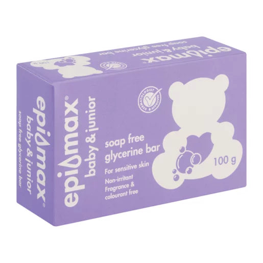 Epimax Baby & Junior Soap-Free Glycerine Bar – 100g