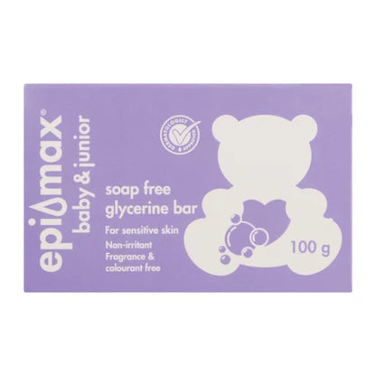 Epimax Baby & Junior Soap-Free Glycerine Bar – 100g