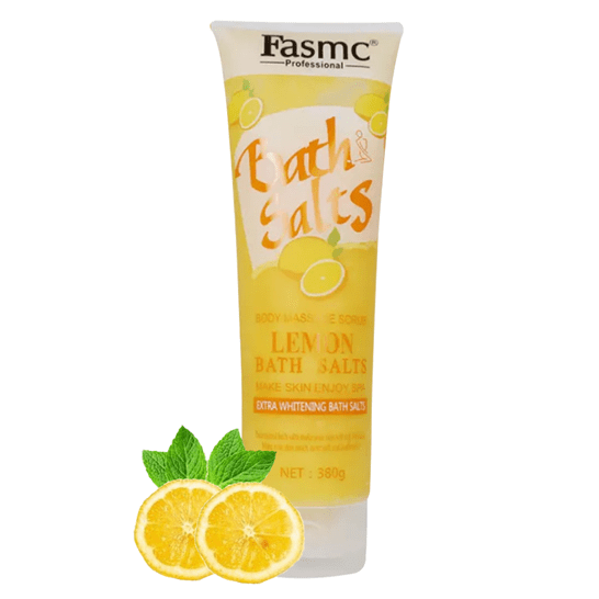 Fasmc Lemon Bath Salts Body Massage Scrub 380g