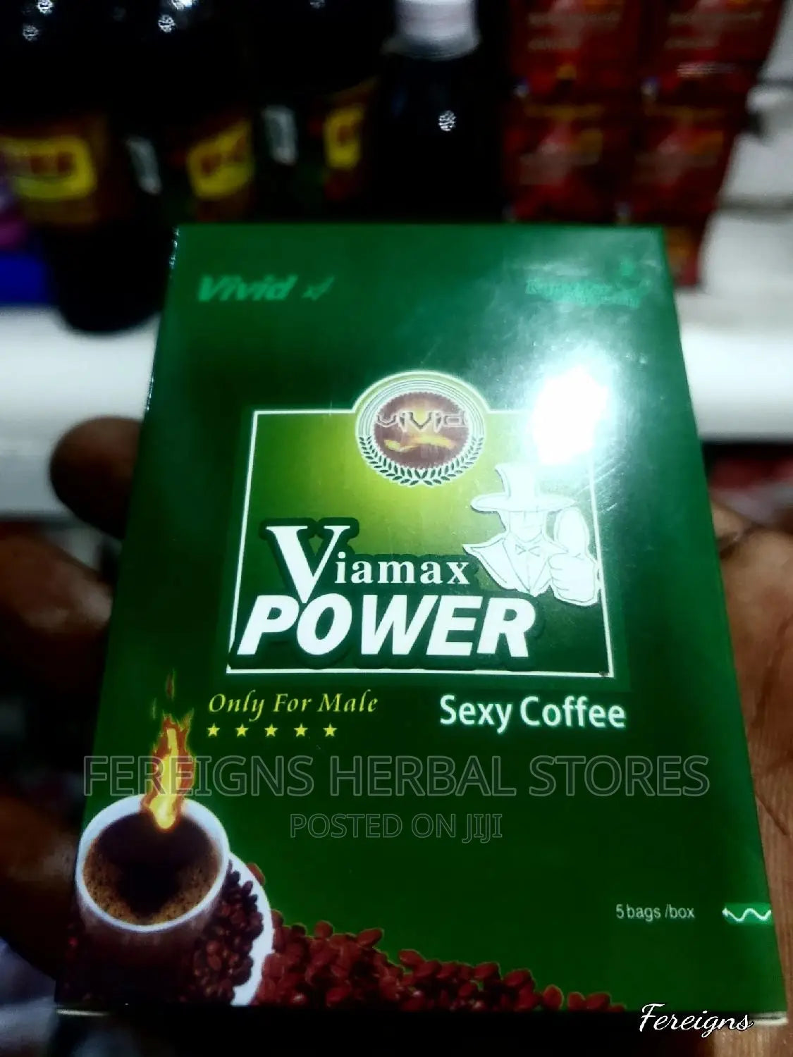 Viamax Power Libido Booster Coffee for Men