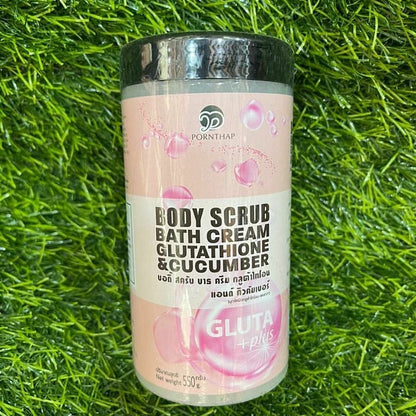 Pornthap Glutathione & Cucumber Body Scrub