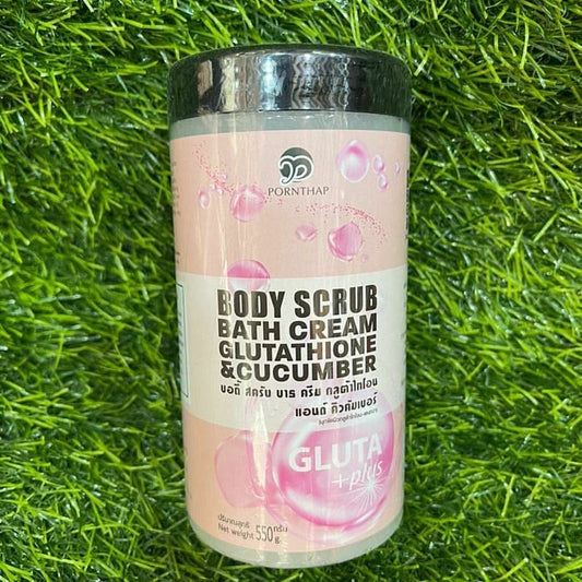 Pornthap Glutathione & Cucumber Body Scrub