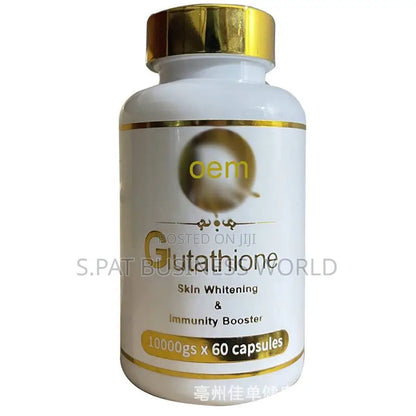 Glutathione skin whitening and immune booster