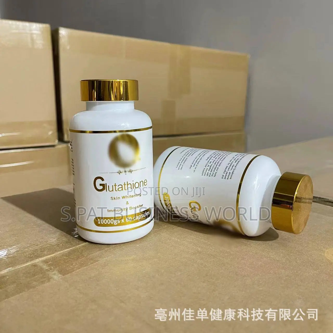 Glutathione skin whitening and immune booster