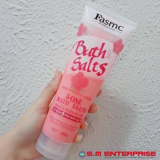 Fasmc Bath Salts With Rose Body Massage Scrub