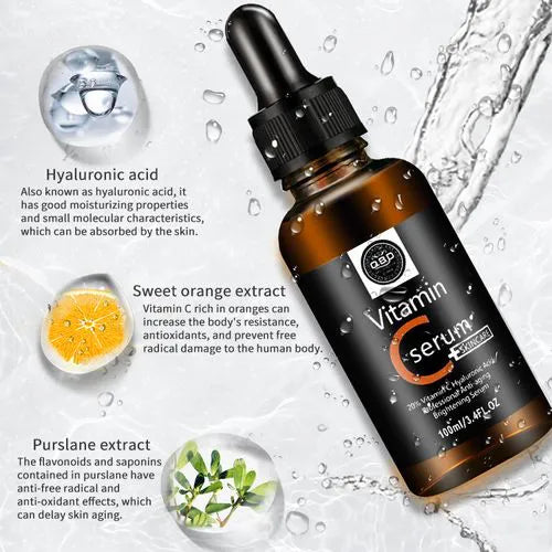 QBD Anti-acne Vitamin C Serum With Hyaluronic Acid Serum.