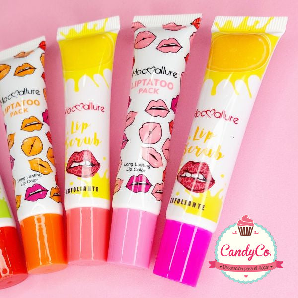 Moc Allure Exfoliating Fruity Liquid Lipstick Lip Scrub