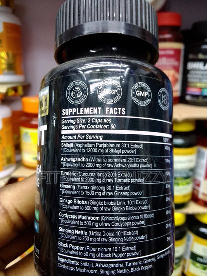🔥 LIMITED DEAL — Wins Town Shilajit Extra Strength 60 Capsules | Boosts Energy + Builds Stamina + Sharpens Focus | KSh 2,999