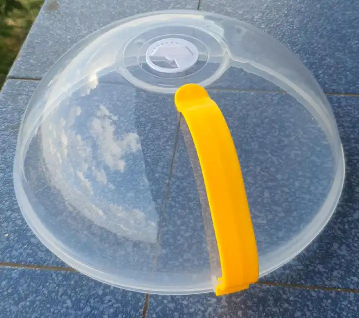 Vent Microwave Food Cover with Detachable Handle