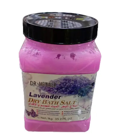 Dr. Meinaier Lavender Dry Bath Salt Exfoliating Body Scrub