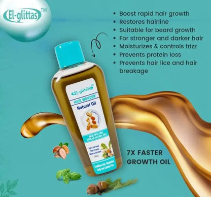 El Glittas Hair Wonder Oil