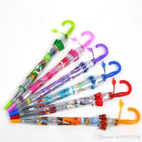 Fashion Cartoon-Themed Kids Umbrellas