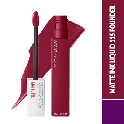 Maybelline Superstay Matte Ink Liquid Lipstick – 115 Founder