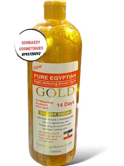 Pure Egyptian Gold shower gel