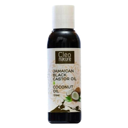 Cleo Nature Jamaican Black Castor Oil And Coconut Hair Oil 120ml