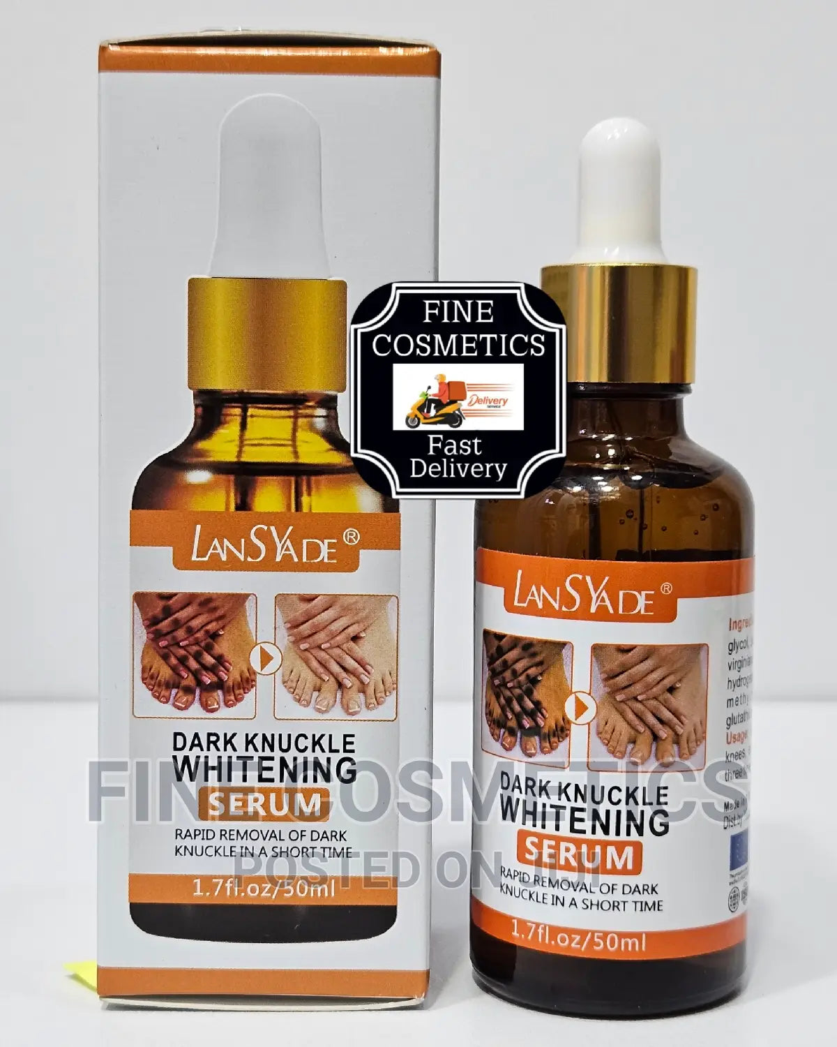 LansYade Dark Knuckle Whitening Serum (50ml)