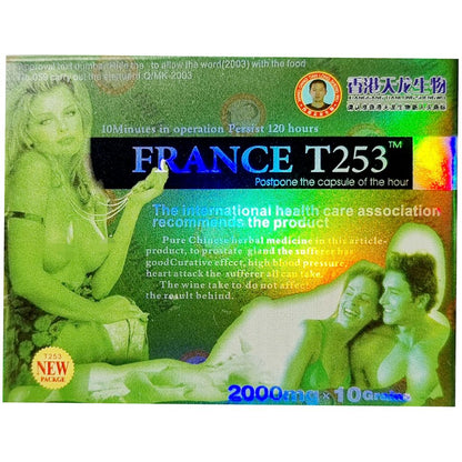 France T253 Male Enhancement Tablets