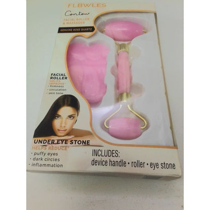 Natural Gua Sha Facial Jade Roller – Face & Body Massager