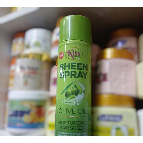 Kiss Olive Oil Nourishing Sheen Hair Spray