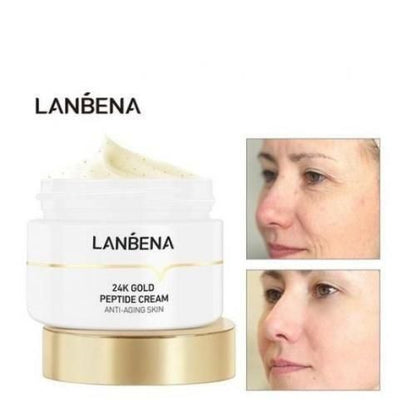 LANBENA 24k Gold Peptide Anti-Aging Skin Cream,50g